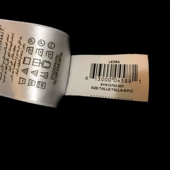 BCBG MAXAZRIA LEORA MESH TOP BLACK COLOR SIZE S $198.00 - Picture 12 of 12